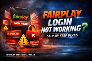 Fairplay Login Not Working Issue