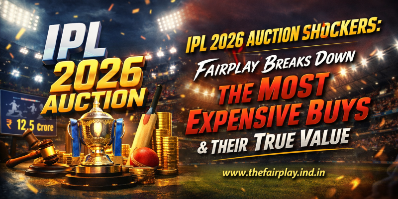IPL Auction 2026 on Fairplay